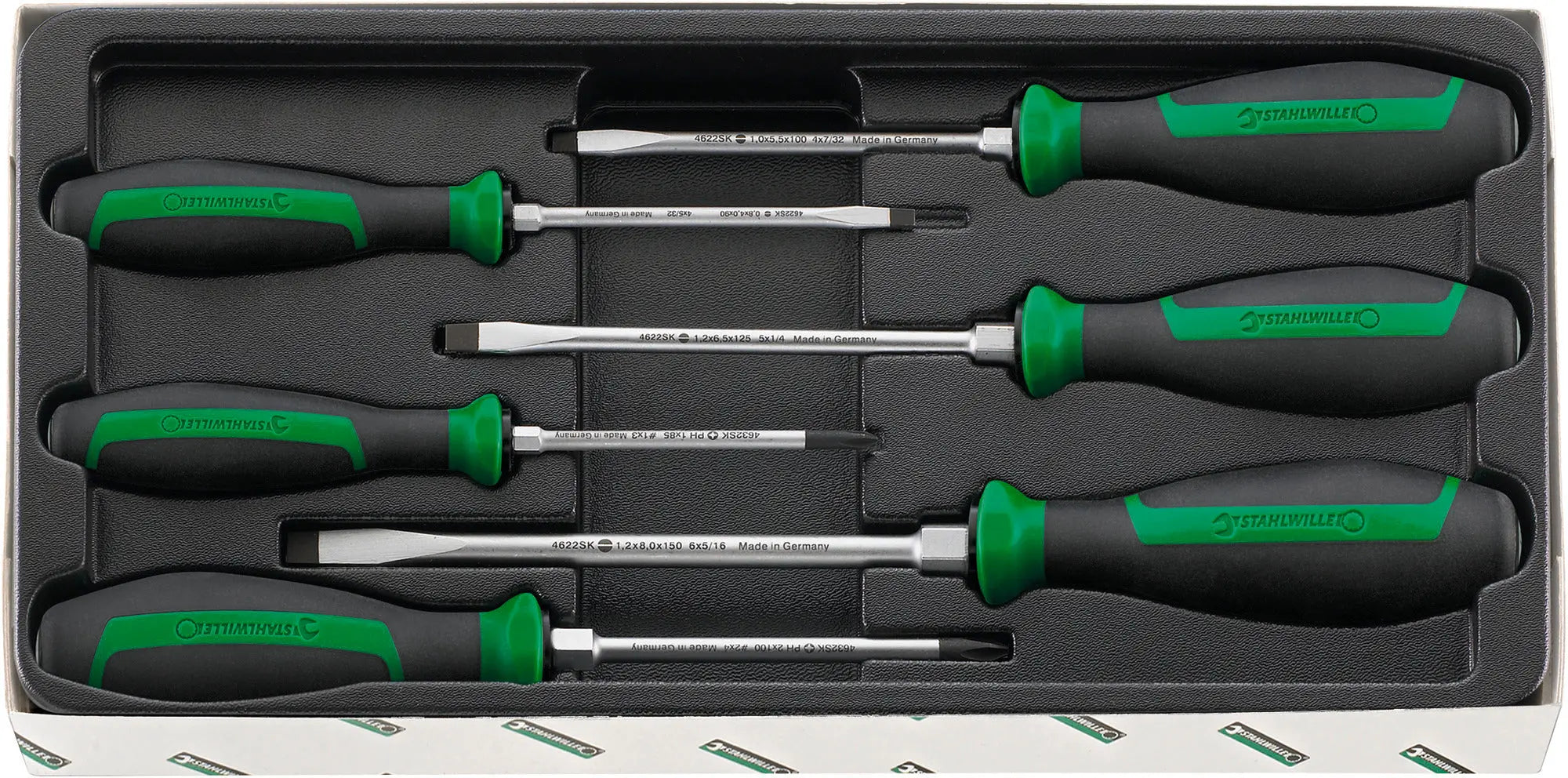 Stahlwille Set of 6 DRALL+ Screwdriver - ST 96469625 Stahlwille