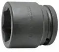 Ko-ken Tools 1-1/2 in Square Drive 6-Point Impact Socket, 1-7/16 in - 17400A-1.7/16