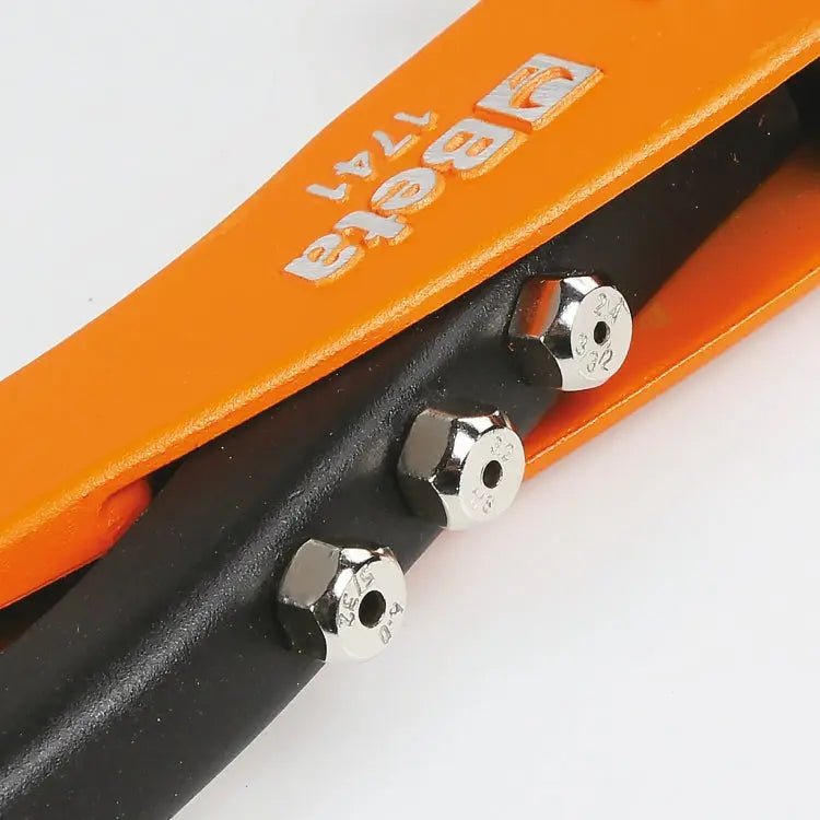 Beta Tools (Article# 1741/C5) 1741 Riveting Pliers with 700 Aluminum Assortment Rivets - BT 017410035 