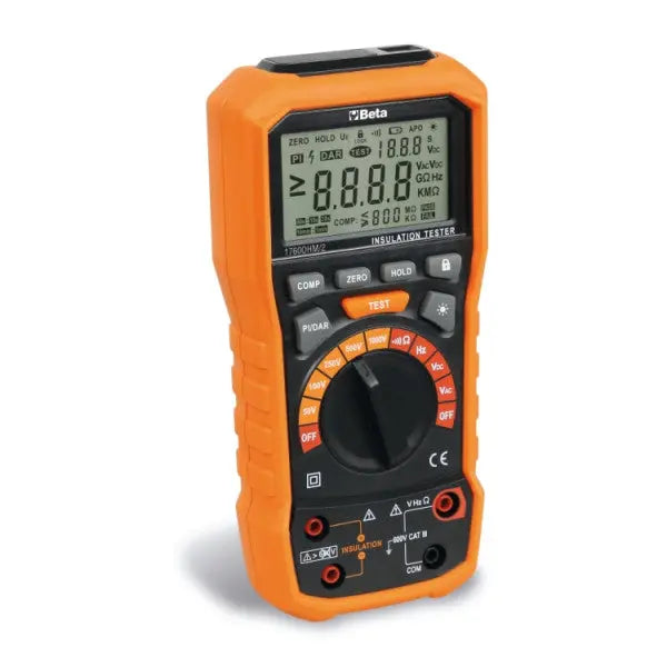 Beta Tools (Article# 1760OHM/2) Megohmmeter for High Voltage Insulating Testing - BT 017600027 
