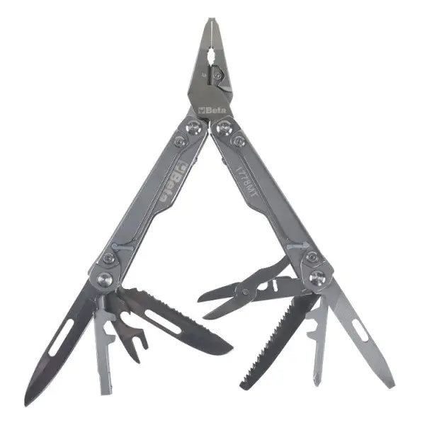 Beta Tools (Article# 1778MT) Complete Multipurpose Tool with Bits and Sheath - BT 017780055 