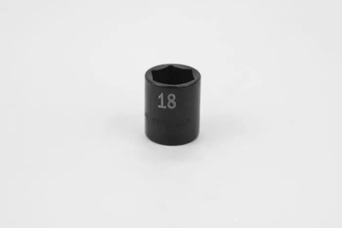SK Tools - 18 mm 3/8" Drive 6 Point Standard Metric Impact Socket - 8968 SK Tools