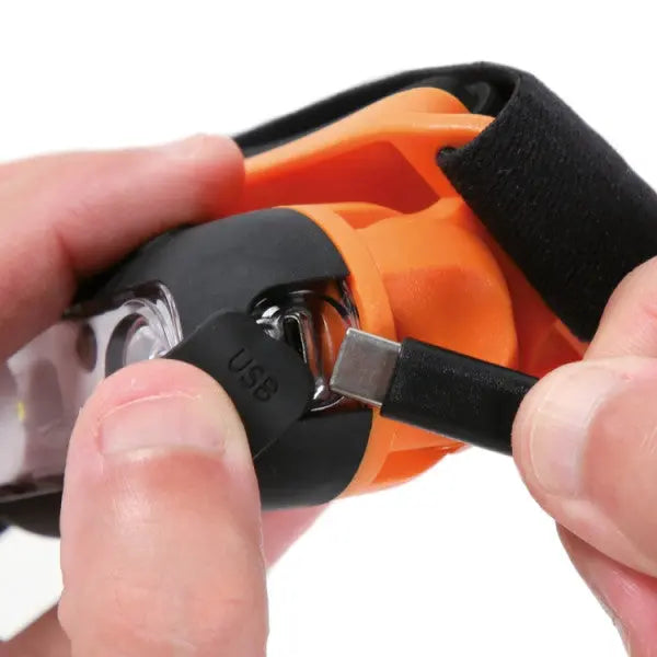 Beta Tools (Article# 1836BW) Wireless Rechargeable LED Headlamp with Red Light and Contactless ON/OFF Sensor - BT 018360201 