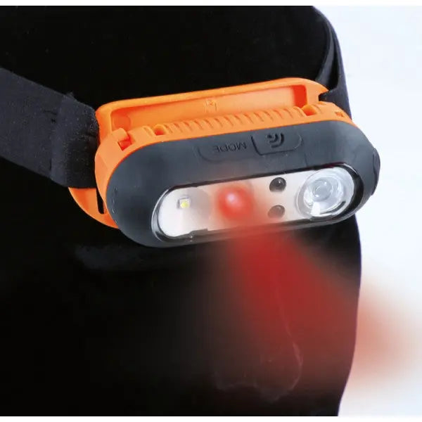 Beta Tools (Article# 1836BW) Wireless Rechargeable LED Headlamp with Red Light and Contactless ON/OFF Sensor - BT 018360201 