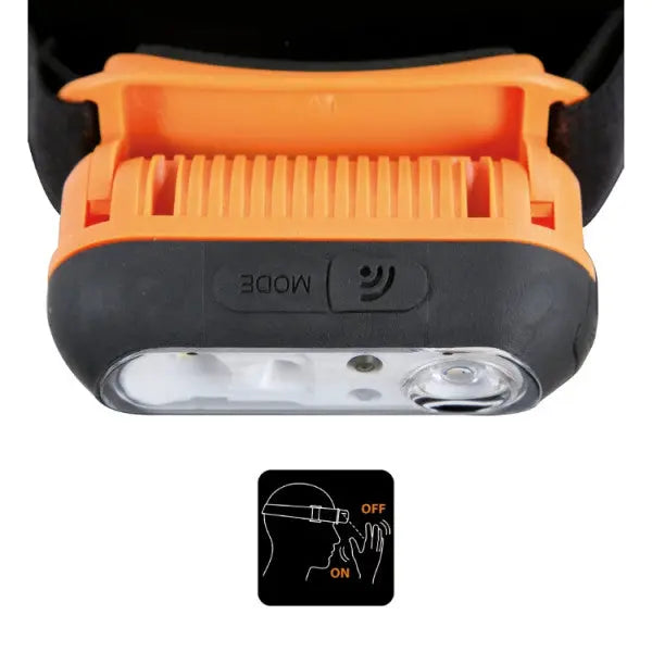 Beta Tools (Article# 1836BW) Wireless Rechargeable LED Headlamp with Red Light and Contactless ON/OFF Sensor - BT 018360201 