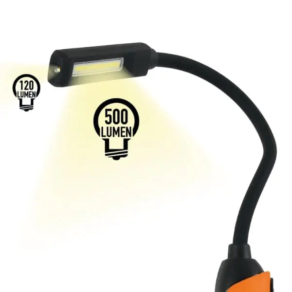 Beta Tools (Article# 1838F) Rechargeable Magnetic LED Lamp with Flexible Head - BT 018380040 