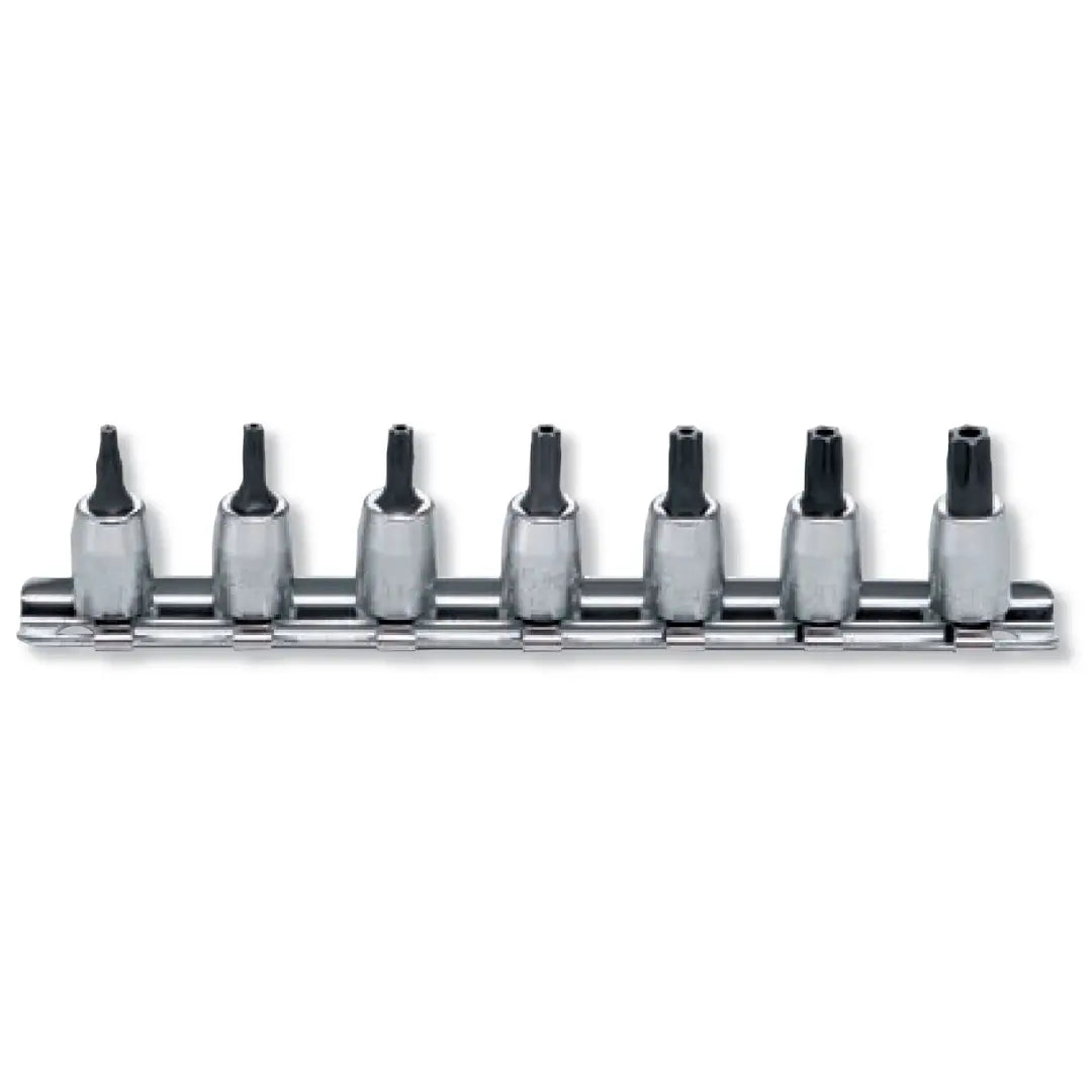 Ko-ken Tools 1/4 Sq. Dr. 7 Piece Tamper-Resistant TORXÂ® Socket Set T10H-T40H Ko-ken Tools