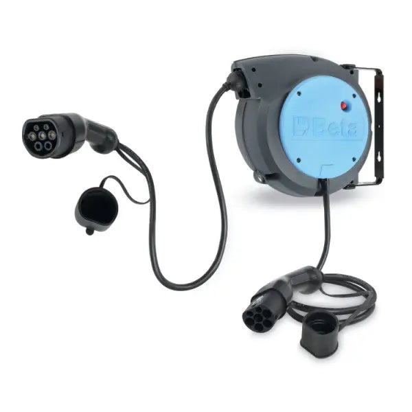 Beta Tools (Article# 1845EM/3) Automatic Cable Reel with 3G x 2.5 mm sq Cable and TYPE 2 Socket for Charging EVs - BT 018450403 