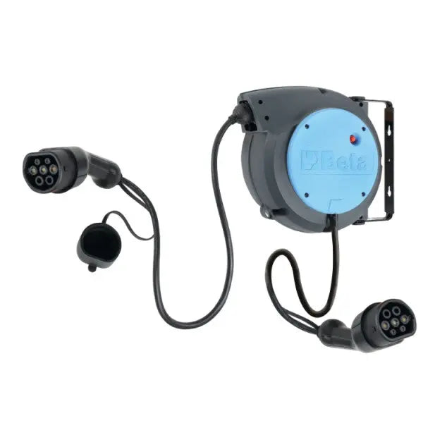 Beta Tools (Article# 1845EM/3) Automatic Cable Reel with 3G x 2.5 mm sq Cable and TYPE 2 Socket for Charging EVs - BT 018450403 