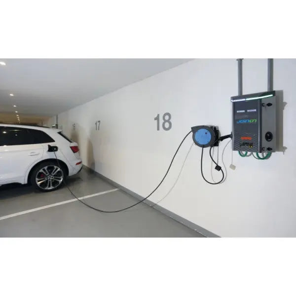 Beta Tools (Article# 1845EM/3) Automatic Cable Reel with 3G x 2.5 mm sq Cable and TYPE 2 Socket for Charging EVs - BT 018450403 