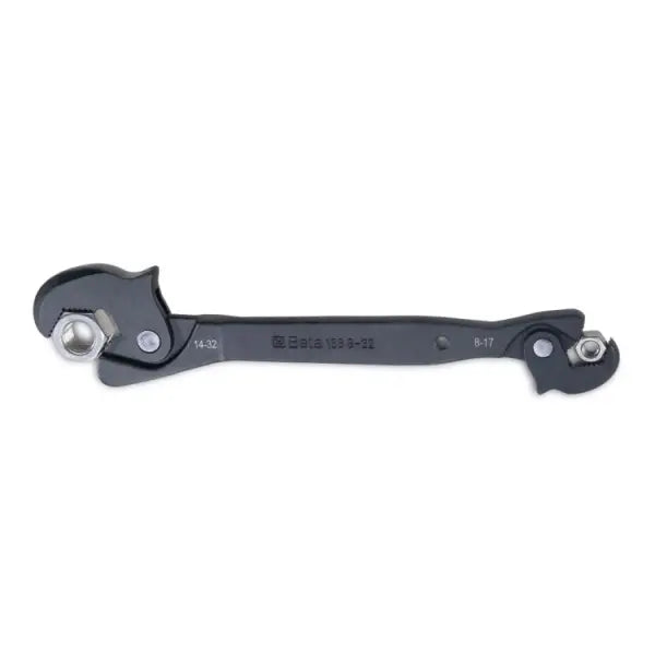 Beta Tools (Article# 186 8-32) Self-Locking Wrench with Automatic Take-Up Device for Hex Nuts, 8 to 32mm - BT 1860008 Beta Tools