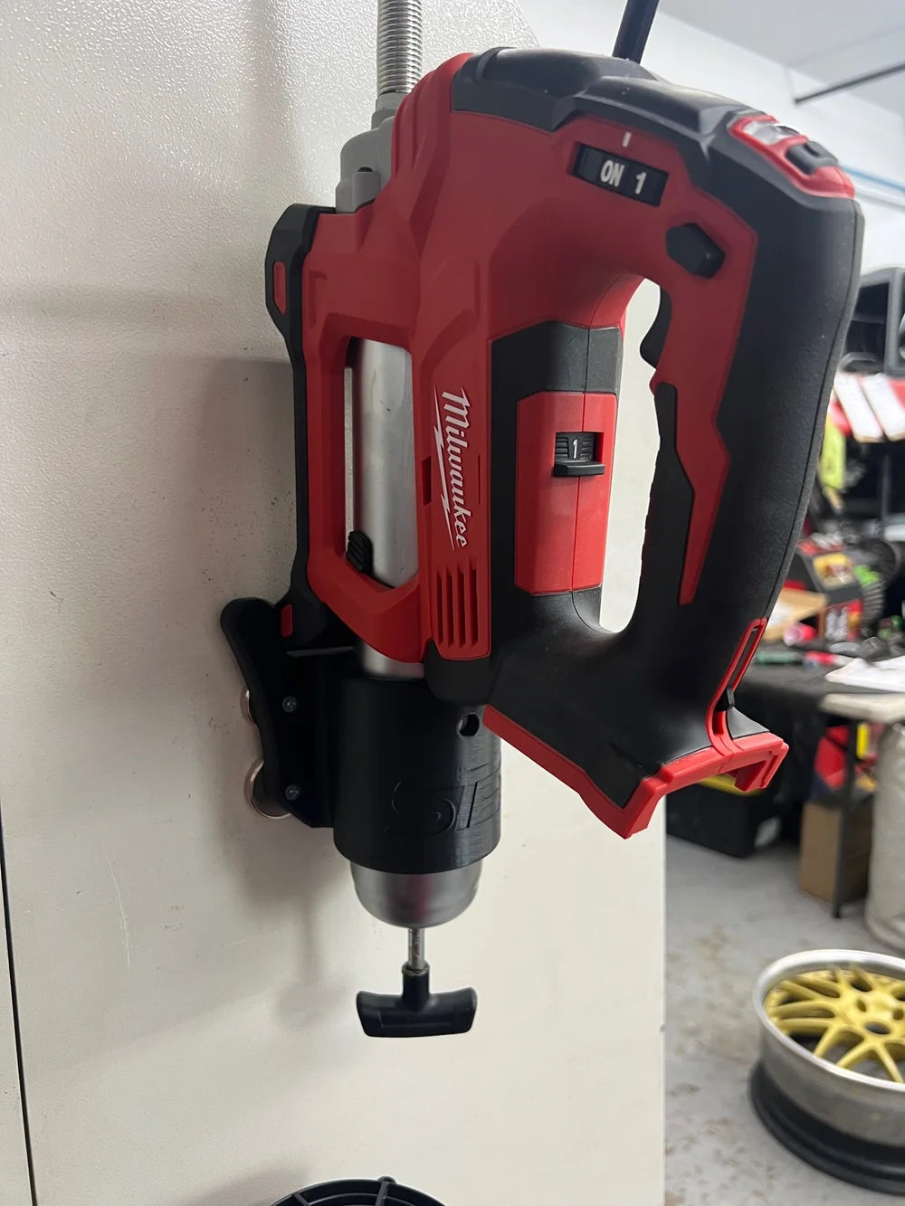 STS Auto Design Milwaukee M18 Grease Gun Holder - STSMW18GG
