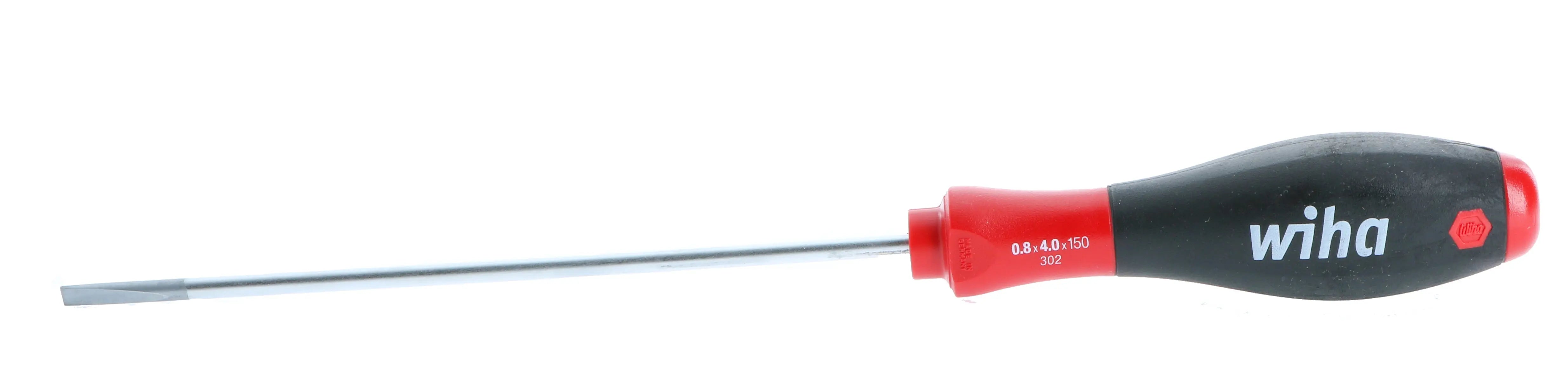 Wiha 30217, SoftFinish® Slotted Screwdriver 4.0mm Wiha