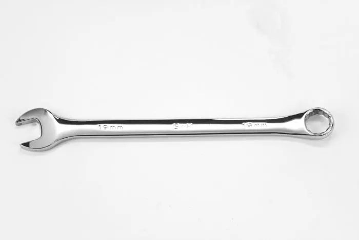 SK Tools - 19 mm 12 Point Metric Long Combination Chrome Wrench - 88519 SK Tools