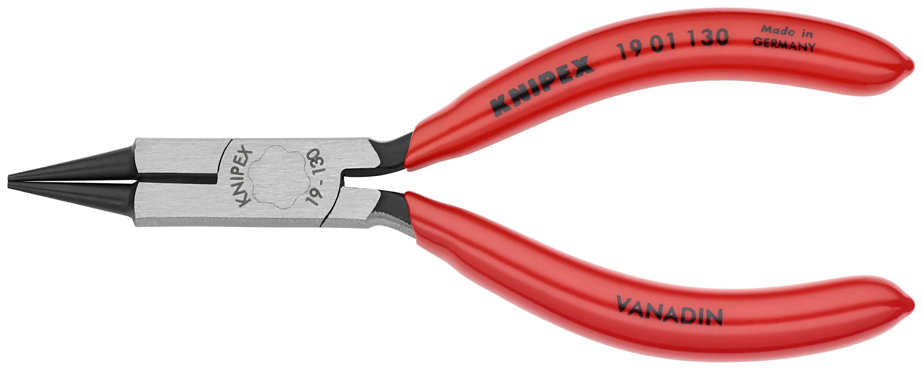 Knipex 19 01 130 KN | Round Nose Pliers, Jeweler's Pliers Knipex