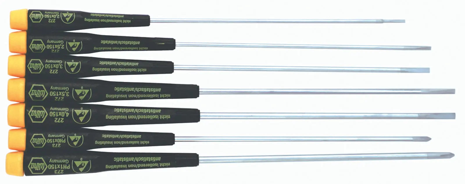 Wiha 27393, Precision ESD Safe Slotted/Phillips Set Wiha
