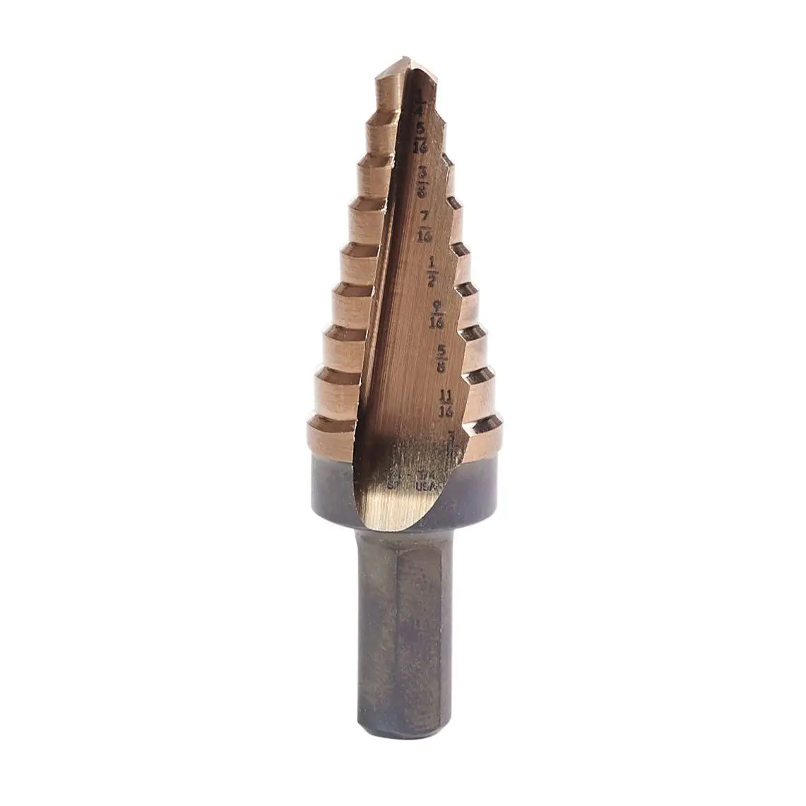 KnKut Fractional Performance Step Drill Bit, 1/4 in - 3/4 in - KK4-1/4-3/4 KnKut