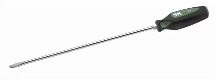 SK Tools - 1/4 x 12" Keystone CushionGrip Slotted Screwdriver - 79206 SK Tools