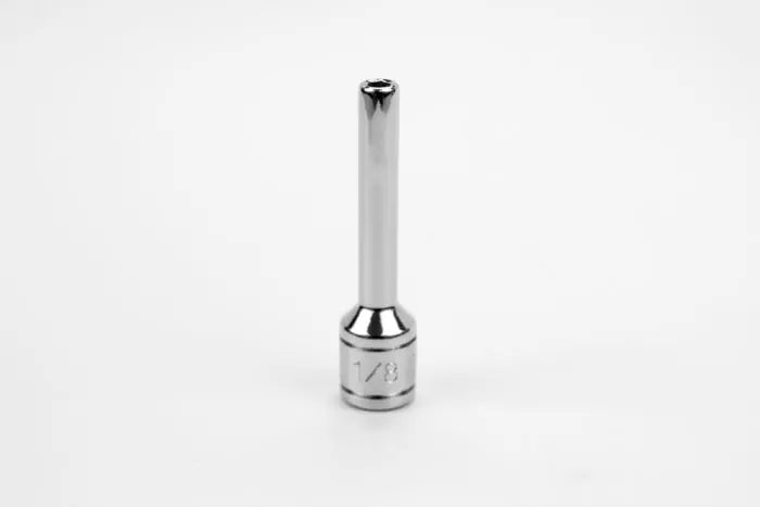 SK Tools - Socket Chrome 1/4dr Deep 6pt 1/8 - 41904 SK Tools