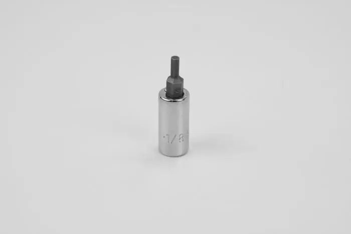 SK Tools - 1/8" 1/4" Drive Hex Chrome Bit Socket - 44308 SK Tools