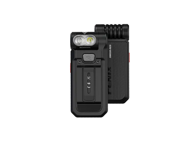 Fenix SW05R-RED Flashlight With MLF Logo - F FX-SW05RRed-Black-MLF