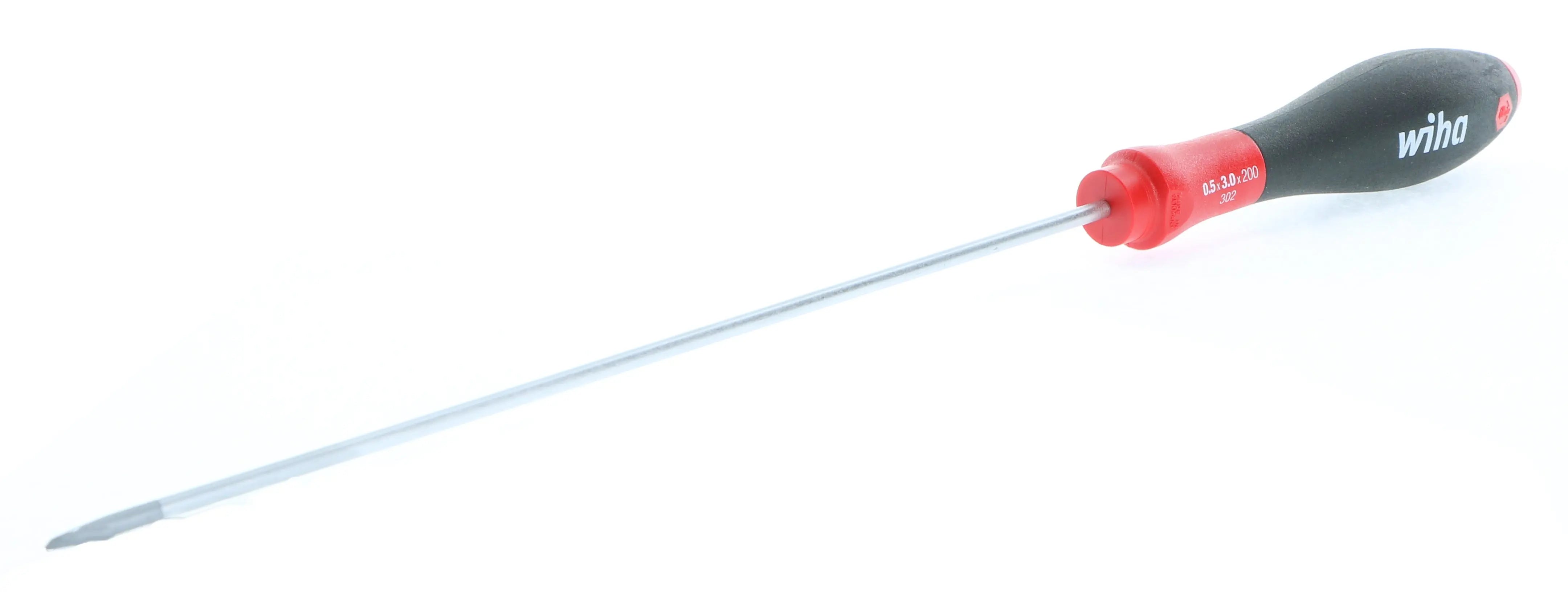 Wiha 30208, SoftFinish® Slotted Screwdriver 3.0mm Wiha