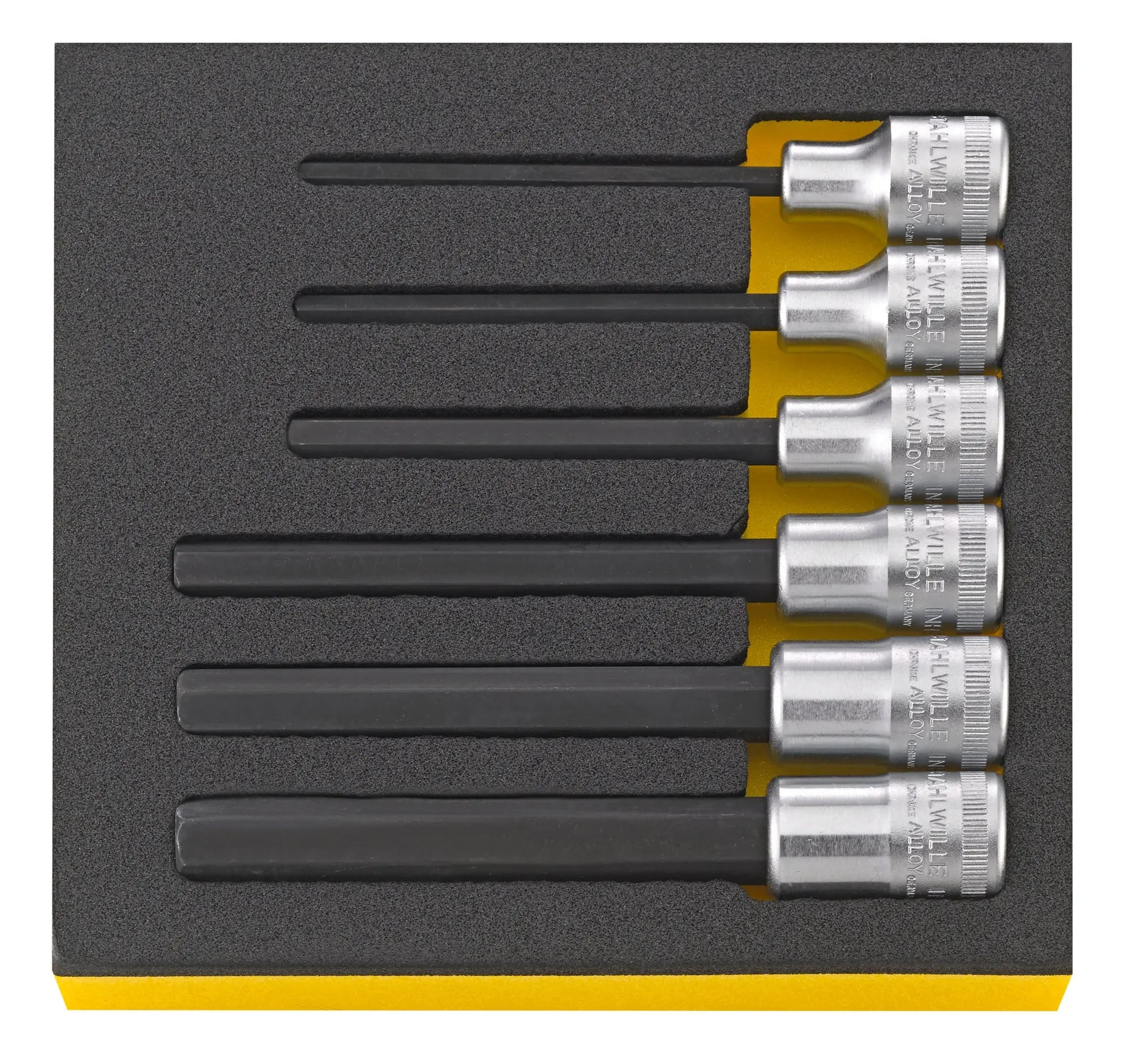 Stahlwille Set of 6 Screwdriver Socket with TCS Insert - ST 96838117 Stahlwille