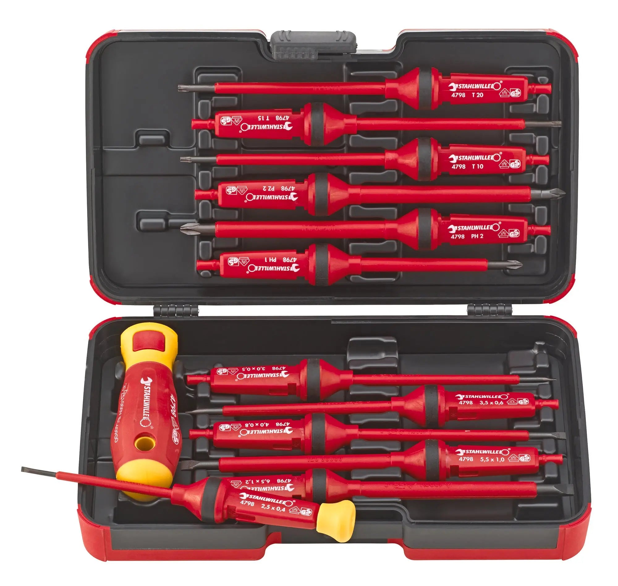 Stahlwille Set of 14 Interchangeable VDE Screwdriver - ST 96469511 Stahlwille