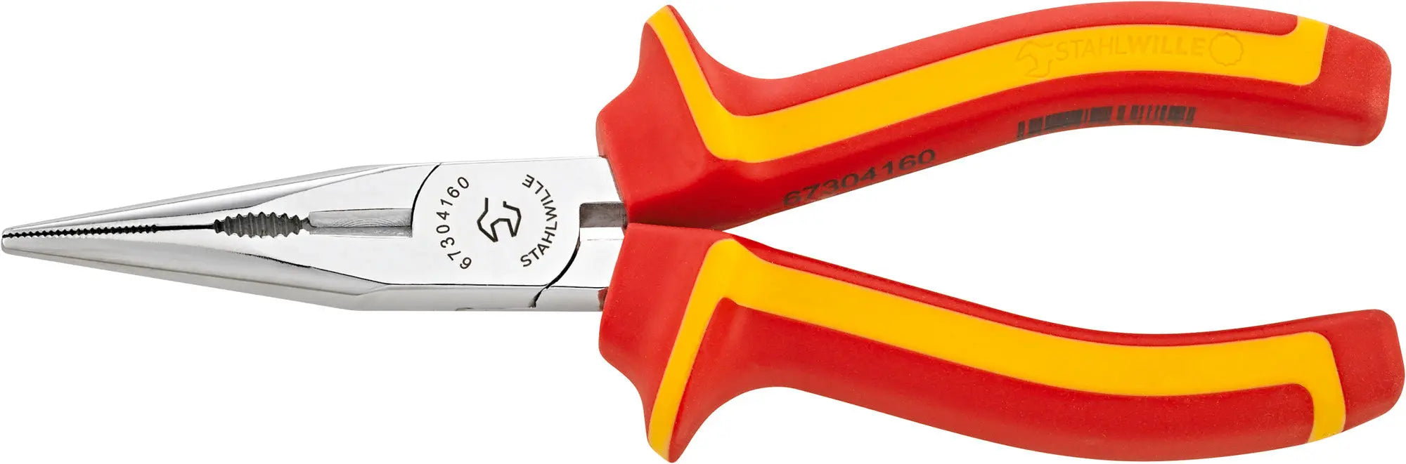 Stahlwille VDE Straight Telephone Plier, 3.5mm Center Width - ST 67304160 Stahlwille