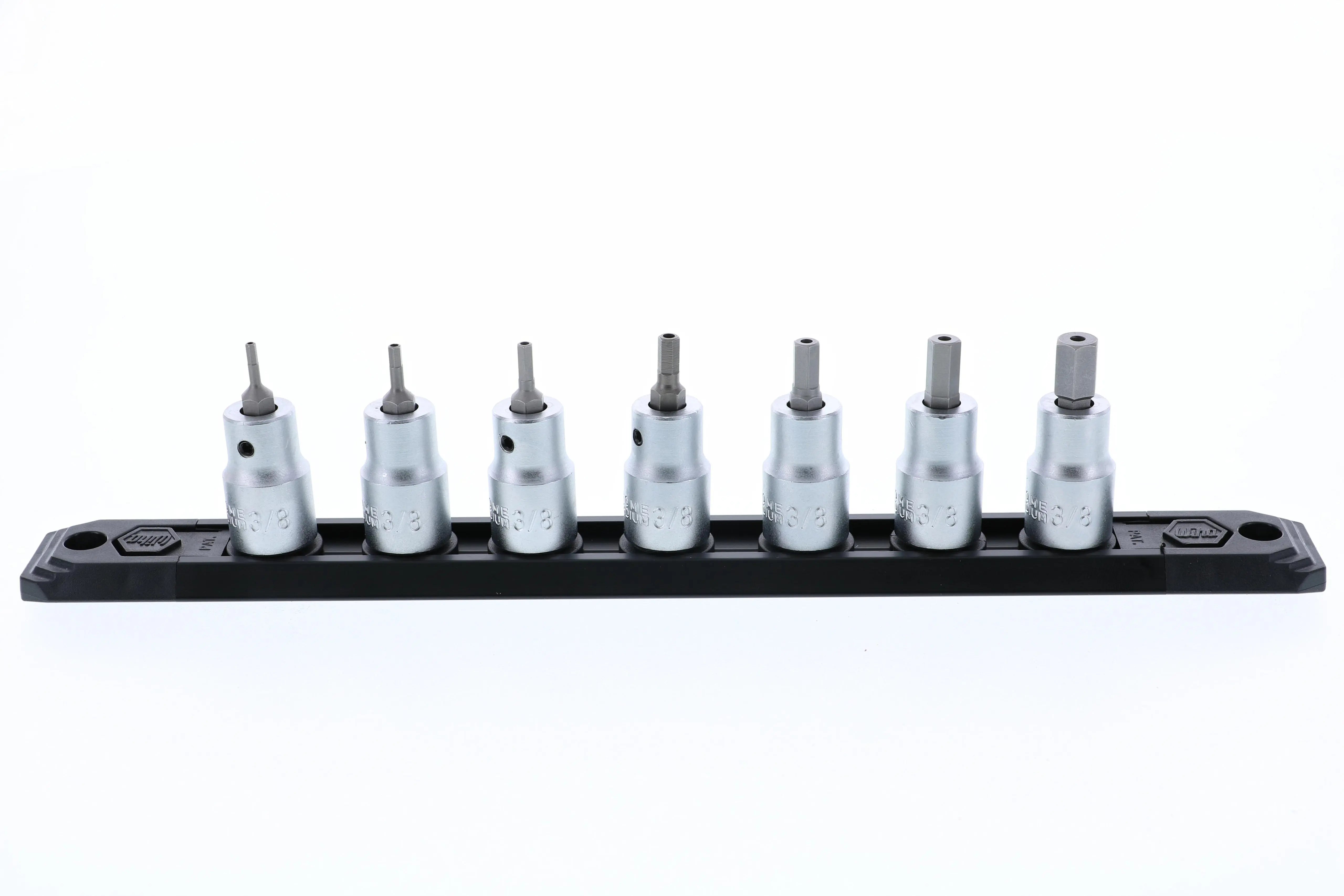 Wiha 71989, Security Hex Bit Socket Set 3/8 Dr 2-8mm Wiha