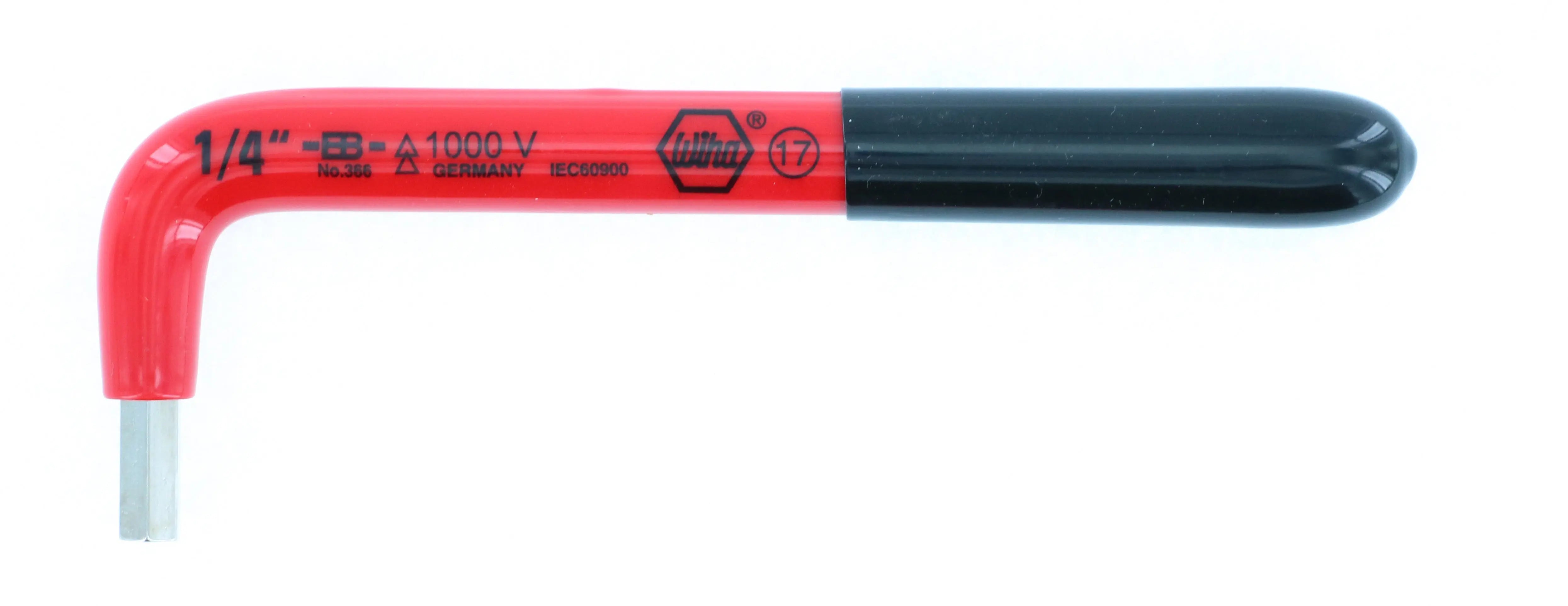 Wiha 13668, Insulated Inch Hex L-Key 1/4" Wiha