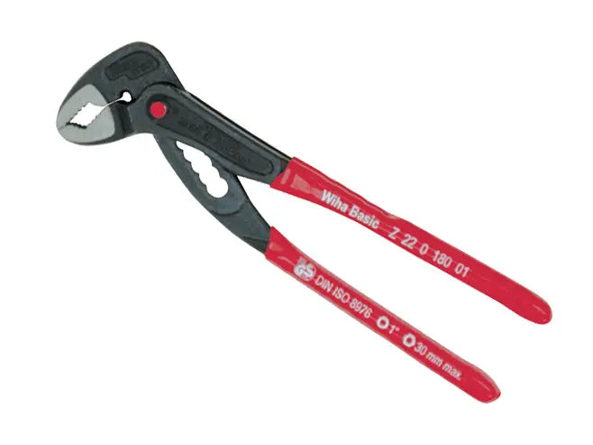 Wiha 32664, Soft Grip Adjustable Push Button Pliers Wiha