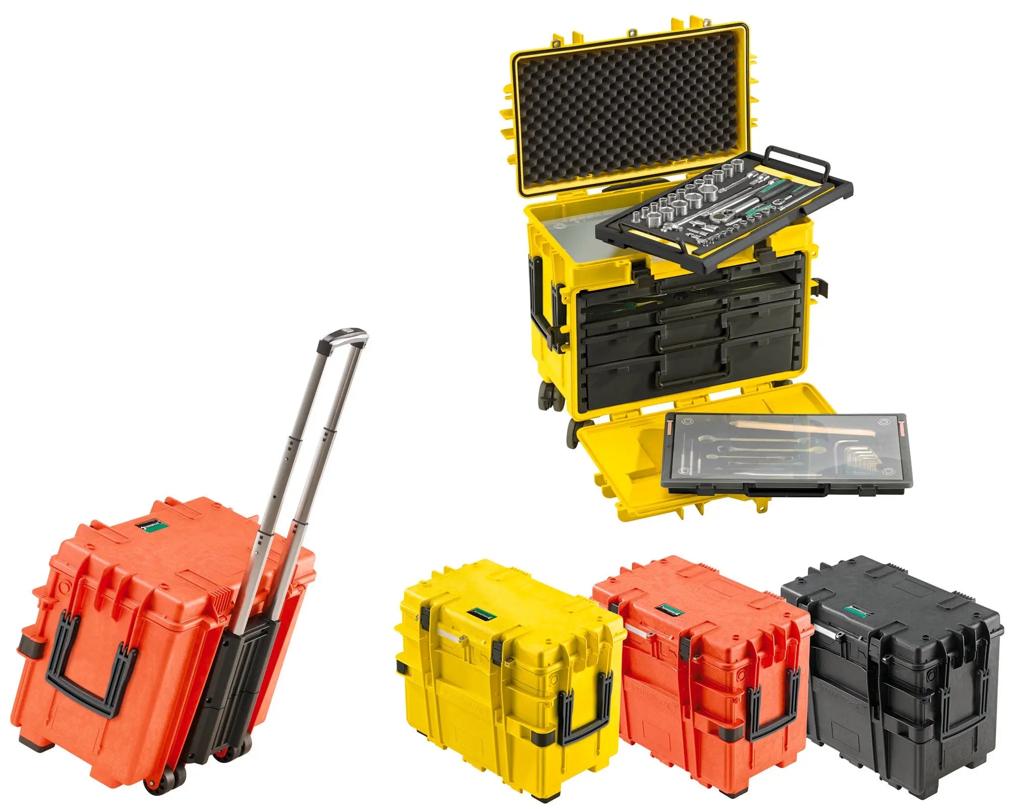 Stahlwille Jet Black Tool Trolley with Reflecting Film - ST 96894809 Stahlwille