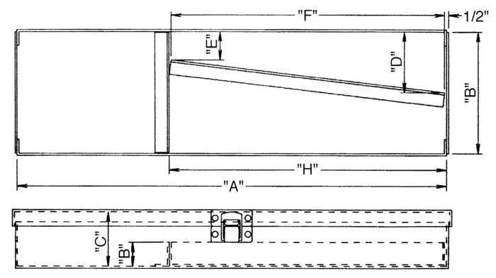 Wright Tool Portable Metal Red Tool Box 20 x 4 x 1-1/2 in - WT 98 Portable Tool Box Wright Tool