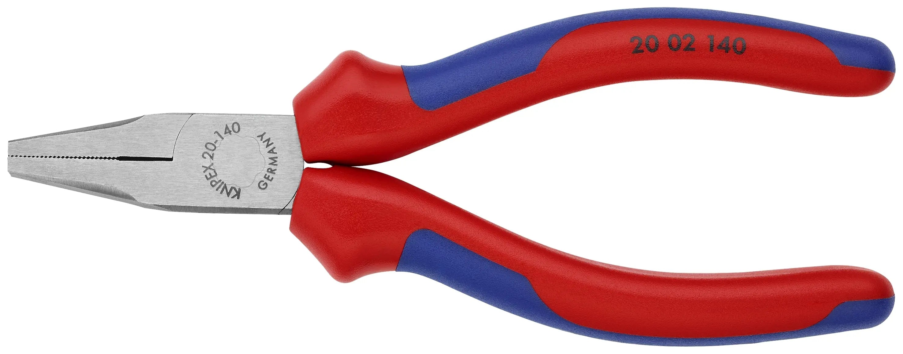 Knipex 20 02 140 KN | Flat Nose Pliers, Multi-Component Knipex
