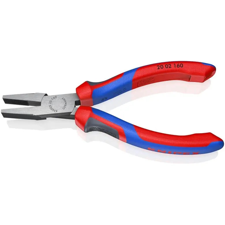 Knipex Flat Nose Plier, 6-1/4 in - KN 20 02 160 Knipex