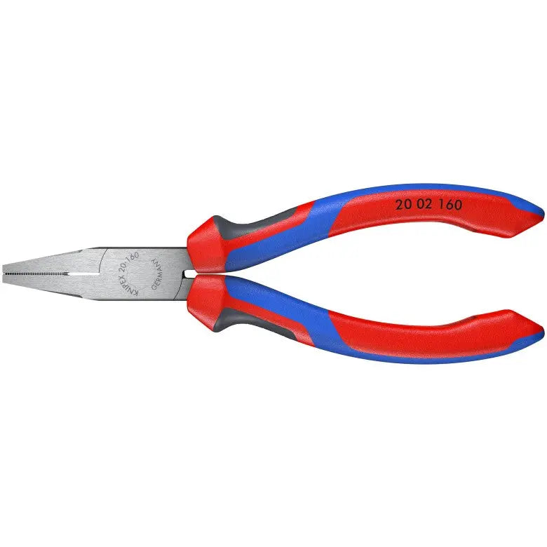 Knipex Flat Nose Plier, 6-1/4 in - KN 20 02 160 Knipex