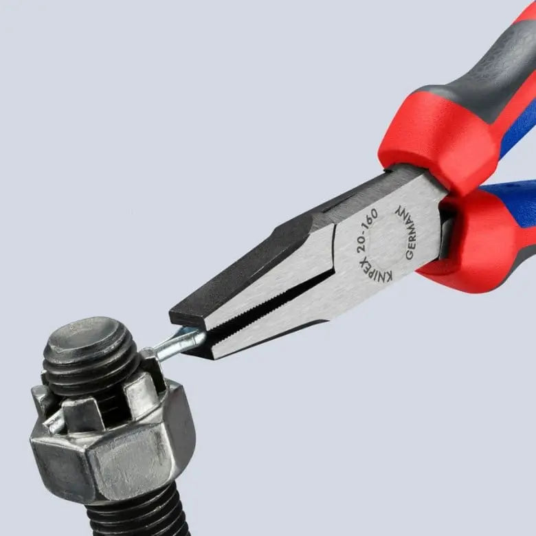 Knipex Flat Nose Plier, 6-1/4 in - KN 20 02 160 Knipex