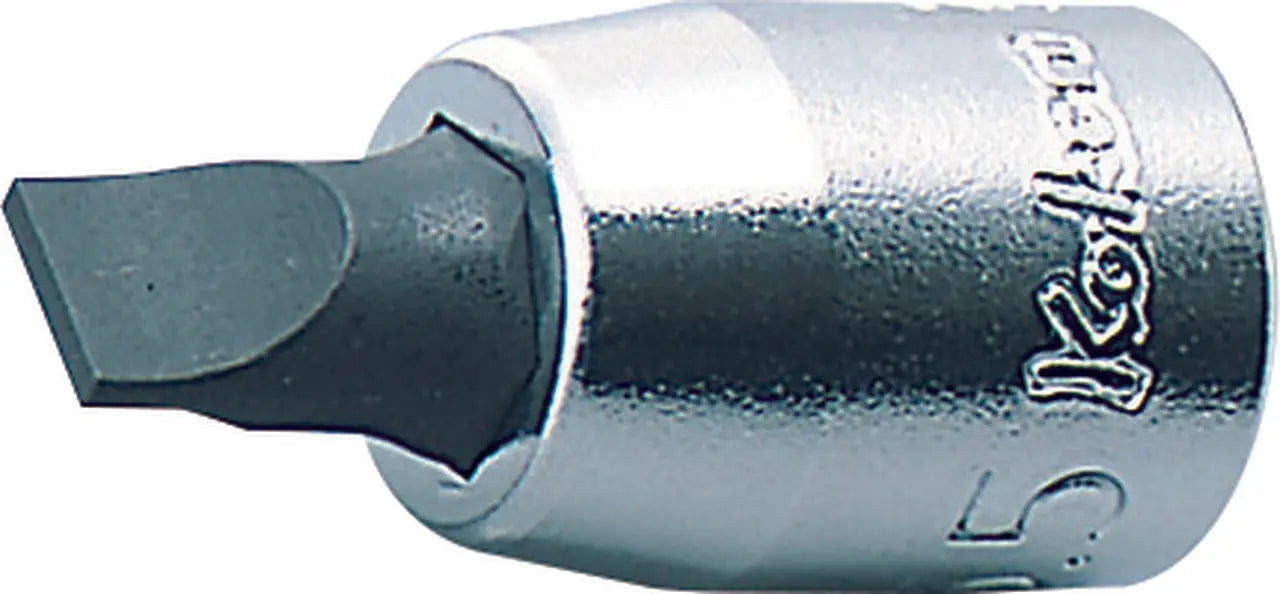 Ko-ken Tools 1/4 Sq. Dr. Bit Socket Slotted 1.2X6.5 Length 25mm Ko-ken Tools