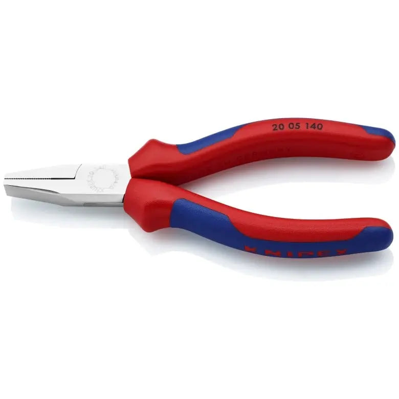 Knipex Flat Nose Plier, 5-1/2 in - KN 20 05 140 Knipex