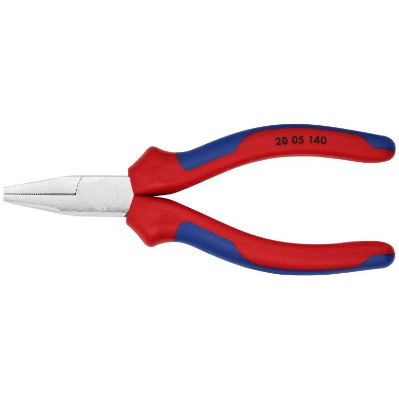 Knipex Flat Nose Plier, 5-1/2 in - KN 20 05 140 Knipex