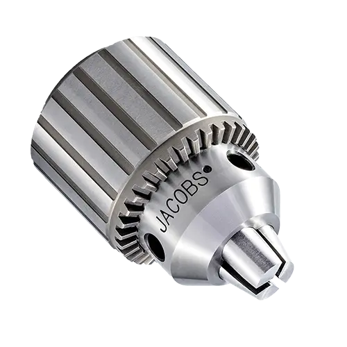 Jacobs Chuck 14445 Heavy Duty Plain Bearing - 0.5" Capacity Taper Mount | Industrial Drill Chuck