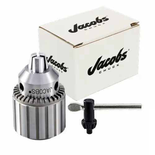 Jacobs Chuck Jacobs 3B 1/2 Plain Bearing Heavy Duty Keyed Drill Chuck, 5/8 in - GW 33351 Drill Chuck Jacobs Chuck