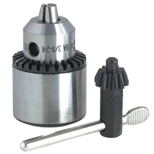 Jacobs Chuck Jacobs 41BA Smooth Sleeve Plain Bearing Light Duty Keyed Drill Chuck, 3/8 in - GW 31138 Drill Chuck Jacobs Chuck