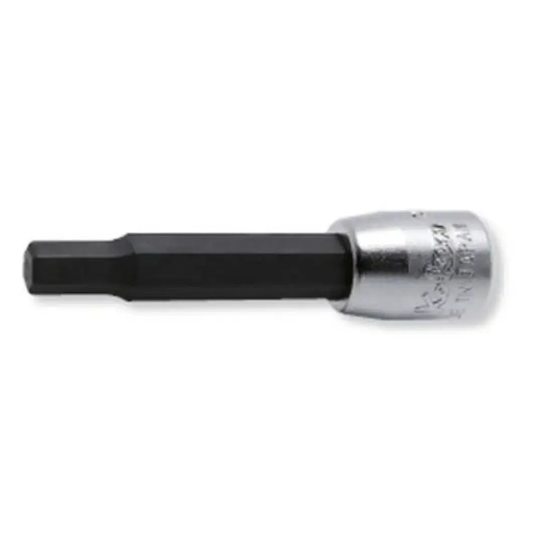 Ko-ken Tools 1/4 in Square Drive Hexagon Bit Socket, 2mm, Length 50mm - 2010M.50-2