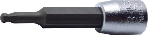 Ko-ken Tools 1/4 Sq. Dr. Bit Socket 3mm Ballpoint Hex Length 50mm Ko-ken Tools