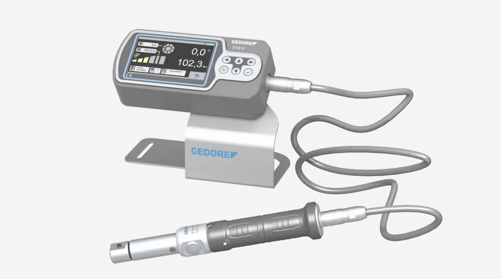 Gedore Electronic Torque Wrench E-Torc Q, R 6, 0.25-6 Nm, 1/4 in - GD 3034607 Gedore