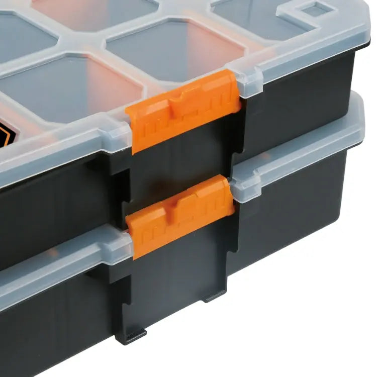 Beta Tools (Article# 2080/DL) LARGE Organizer Tool Case with 15 Compartments and 8 Removable Partitions - BT 020800211 