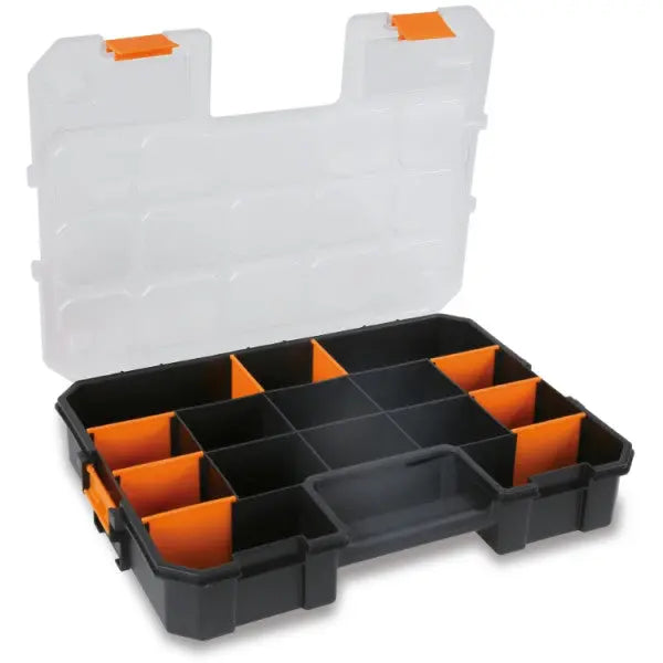 Beta Tools (Article# 2080/DL) LARGE Organizer Tool Case with 15 Compartments and 8 Removable Partitions - BT 020800211 