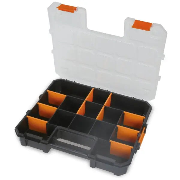 Beta Tools (Article# 2080/DS) SMALL Organizer Tool Case with 15 Compartments and 10 Removable Partitions - BT 020800210 